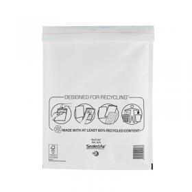 Mail Lite Bubble Postal Bag White G4-240x330 (Pack of 50) 101098085 MQ27101