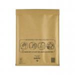 Mail Lite Bubble Postal Bag Gold H5-270x360 (Pack of 50) 101098097 MQ27113