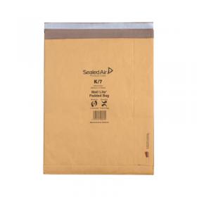 Mail Lite Padded Postal Bag Size K/7 365x476mm Gold (50 Pack) 100943514 MQ29710