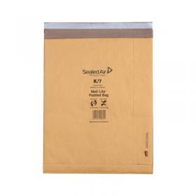 Sealed Air Padded Postal Bag K7 365x476mm Gold (Pack of 50) 100943514 MQ29710