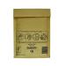 Mail Lite Bubble Lined Postal Bag Size C/0 150x210mm Gold (Pack of 100) MLGC/0