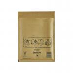 Sealed Air Bubble Lined Postal Bag D1 180x260mm Gold (Pack of 100) MQ50137 MQ50137
