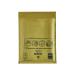 Mail Lite Bubble Lined Postal Bag Size D/1 180x260mm Gold (Pack of 100) MLGD/1