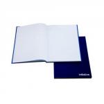 Initiative Manuscript Book Feint Ruled 190 Pages A4 70gsm Blue