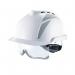 MSA V-Gard 930 Vented Helmet White W Integrated Spec Gry Sticker MSA06062