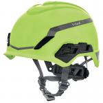 MSA V-Gard H1 Non Vented Helmet Lime Green MSA10194796 MSA16051