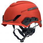 MSA V-Gard H1 Tri-Vented Safety Helmet Red MSA16059