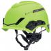 MSA V-Gard H1 Tri-Vented Safety Helmet Lime Green MSA10194788 MSA16060