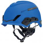MSA V-Gard H1 Tri-Vented Safety Helmet Blue MSA10194785 MSA16061