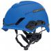 MSA V-Gard H1 Tri-Vented Safety Helmet Blue MSA10194785 MSA16061