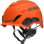 MSA V-Gard H1 Tri-Vented Safety Helmet Orange MSA16062