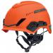 MSA V-Gard H1 Tri-Vented Safety Helmet Orange MSA16062