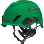 MSA V-Gard H1 Tri-Vented Safety Helmet Green MSA16063