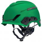 MSA V-Gard H1 Tri-Vented Safety Helmet Green MSA16063