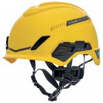 MSA V-Gard H1 Tri-Vented Safety Helmet Yellow MSA16064