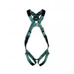 MSA V-Form Full Body Back D-Ring Qwik-Fit Safety Harness Green Standard MSA18925