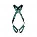 MSA V-Form Full Body Back D-Ring Qwik-Fit Safety Harness Green Standard MSA18925