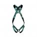 MSA V-Form Full Body Back D-Ring Qwik-Fit Safety Harness Green Standard MSA10205847 MSA18925