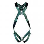 MSA V-Form Full Body Back D-Ring Qwik-Fit Safety Harness Green XL MSA10205848 MSA18936