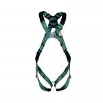 MSA V-Form Full Body Back Chest D-Ring Qwik-Fit Safety Harness Green XS MSA18937