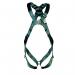 MSA V-Form Full Body Back Chest D-Ring Qwik-Fit Safety Harness Green Standard MSA10205850 MSA18938