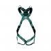 MSA V-Form Full Body Back Chest Shoulder D-Ring Bayonet Safety Harness Green Standard MSA10206046 MSA18944