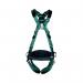 MSA V-Form Full Body Back Chest Hip D-Ring Qwik-Fit Safety Harness with Waistbelt Grn XL MSA10206050 MSA18948