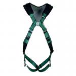 MSA V-Form+ Full Body Back Chest D-Ring Bayonet Safety Harness Green XS MSA10206051 MSA18949