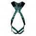 MSA V-Form+ Full Body Back Chest D-Ring Bayonet Safety Harness Green XS MSA10206051 MSA18949