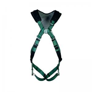 MSA V-Form Full Body Back Chest D-Ring Bayonet Safety Harness Green XL