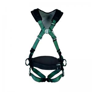 MSA V-Form Full Body Back Chest Hip D-Ring Bayonet Safety Harness with