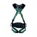 MSA V-Form+ Full Body Back Chest Hip D-Ring Bayonet Safety Harness with Waistbelt Grn XS MSA10206054 MSA18952