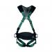 MSA XL V-Form + Back/Chest/Hip D-Ring Bayonet Harness W/W Belt Green Standard MSA18953