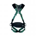 MSA XL V-Form + BackChestHip D-Ring Bayonet Harness WW Belt Green Standard MSA10206055 MSA18953