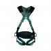 MSA XL V-Form + Back/Chest/Hip D-Ring Bayonet Harness W/W Belt Green XL MSA18954