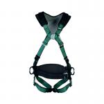 MSA XL V-Form + BackChestHip D-Ring Bayonet Harness WW Belt Green XL MSA10206056 MSA18954