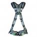 MSA V-Fit Back Chest D-Ring Bayonet Safety Harness Black XS MSA19206