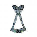 MSA V-Fit Back Chest D-Ring Bayonet Safety Harness Black Standard MSA10206534 MSA19207