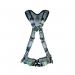 MSA V-Fit Back Chest D-Ring Bayonet Safety Harness Black Standard MSA10206534 MSA19207