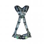 MSA V-Fit Back Chest D-Ring Bayonet Safety Harness Black XL MSA10206535 MSA19208