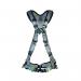 MSA V-Fit Back Chest D-Ring Bayonet Safety Harness Black XL MSA10206535 MSA19208