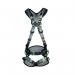 MSA V-Fit Back Chest Hip D-Ring Bayonet Safety Harness with Waistbelt Black L MSA19219