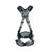 MSA V-Fit Back Chest Hip D-Ring Bayonet Safety Harness with Waistbelt Black L MSA10206546 MSA19219