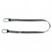 MSA 1.5m Webbing Restraint Lanyard Chrome MSA37545