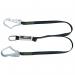 MSA 1.5m Webbing Twin Leg Lanyard Chrome MSA10185612 MSA37547