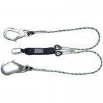 MSA 1.8m Kernmantel Twin Leg Energy Absorbing Lanyard MSA37550