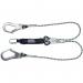MSA 1.8m Kernmantel Twin Leg Energy Absorbing Lanyard MSA10185615 MSA37550