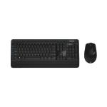 Microsoft Wireless 3050 Desktop Keyboard and Mouse Set Black PP3-00006 MSF00039