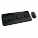 Microsoft Wireless Desktop 2000 keyboard Mouse included RF Wireless Black MSF25279