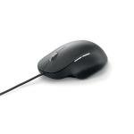 Microsoft Ergonomic Wired Mouse Right Hand USB-A BlueTrack Black RJG-00002 MSF53132